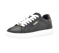 Guess Avin - Sandalo da donna con zeppa, nero, 41 EU