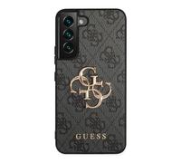 Guess, Backcover per Galaxy S23 con motivo 4G Elegante, Grigio