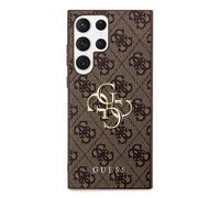 Guess, Backcover per Galaxy S23 Ultra 4G Modello Elegante, Marrone