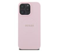 Guess, Backcover per iPhone 16 Pro con texture granulosa , Rosa