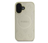 Guess, Backcover per iPhone 16 Resistente , Oro