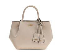 Guess, ,Bags ,Donna ,Beige ,ONE SIZE Borsa Tote in Pelle Beige con Logo in Metallo