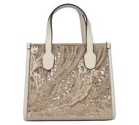 Guess, ,Bags ,Donna ,Beige ,ONE SIZE Silvana Velvet Mini Handbag