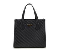 Guess, ,Bags ,Donna ,Nero ,ONE SIZE Borsa Tote a 2 Scomparti Silvana