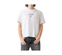 Guess - Baker Logo Tee - - Tops - Uomo - Bianco - L