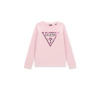 GUESS Bambina Felpa Activewear Core Regular Fit Rosa | 100% Cotone, girocollo, maniche lunghe