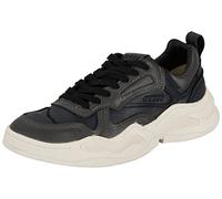 Guess Bassano CARRYOVER, Sneaker Uomo, Black, 43 EU