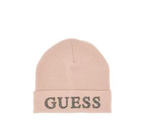 GUESS Beanie Color Ros - Rose, Size Medium Ros - Rose Medium