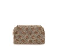 GUESS Zamira Double Zip Latte Logo