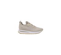 Guess Beige Polyester Low Top Sneakers - EU35/US5