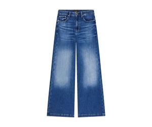 Guess - Bellagio Chain Pockets Wide Jeans - - Jeans - Donna - Blu - W31