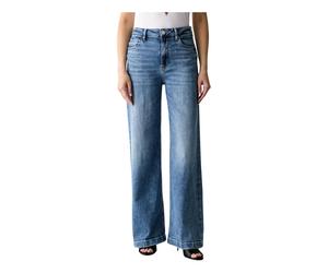 Guess - Bellagio Pant - - Jeans - Donna - Blu - W30 L32