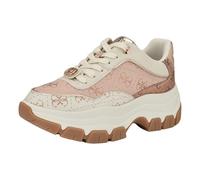 Guess Berrett, Scarpe da Ginnastica Donna, Logo Rosa Chiaro Multi 680, 41 EU