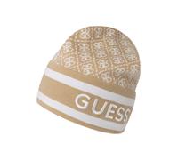 GUESS Berretto 'SEVYN 4G LOGO BEANIE SWTR' beige / bianco Uomo - Accessori - Cappelli e berretti - Berretti GUESS 55-60