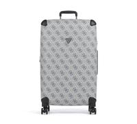 Guess Berta 4G Logo Valigia trolley (4 ruote) grigio chiaro, plastica, 46 x 77 x 33cm