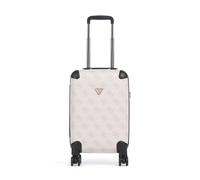 Guess Berta 4G Logo Valigia trolley (4 ruote) rosa antico, plastica, 32 x 53 x 22cm