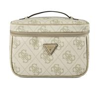 GUESS borsa trucco Toiletry Train Case Sage Logo verde chiaro