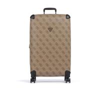 Guess Berta 4 ruote Carrello 77 cm con piega di espansione latte logo-brown (TAS042950)