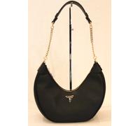 GUESS Borsa a spalla 'FEDORA' oro / nero, Taglia One Size