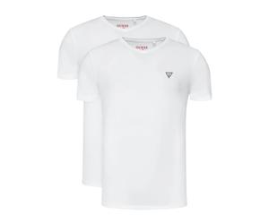 Guess - Bipack T-shirts Coton Stretch - - Tops - Uomo - Bianco - L