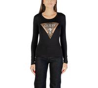 Guess Black Cotton Long Sleeve T-Shirt - IT44|L