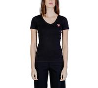Guess Black Cotton T-Shirt - IT38|XS