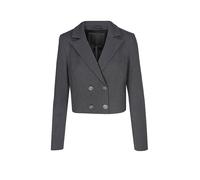 Guess Giacca Corta da Donna Eco Joandra, Grigio Scuro Melange, Medium