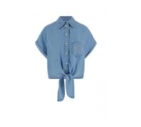 Guess, ,Blouses & Shirts ,Donna ,Blu ,M Camicia di Jeans