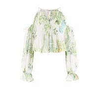 Guess, ,Blouses & Shirts ,Donna ,Multicolore ,XS Emily Chiffon Blouse