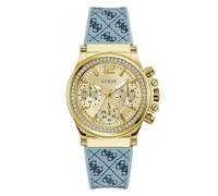 Guess Blue Synthetic Dress Watch