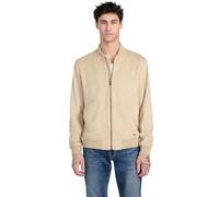 GUESS Bomber da uomo in pelle scamosciata, Prosecco, M