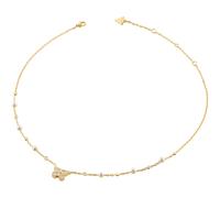 Guess Collana Borboleta 16-18" Pave Borboleta Necklace Giallo Oro