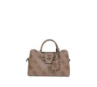 Guess Borsa a tracolla da donna Janie con logo stampato, colore latte