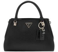 Guess borsa a mano nera in saffiano satchel luxury NOELLE II HWZG9672070BLA