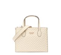 GUESS Borsa a mano 'Silvana 2' beige chiaro / bianco Donna GUESS One Size beige chiaro / bianco