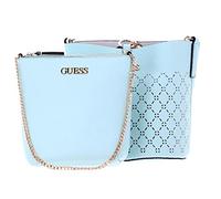 GUESS Borsa a secchiello con pochette Amara bucket verde surf BS22GU87 XG849301, Surf, Einheitsgröße