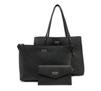 GUESS BORSA A SPALLA BRENTON 3 PEZZI DONNA SHOULDER BAG SET ECOPELLE LOGO TRI...