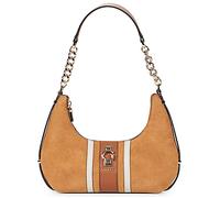 Guess Borsa a spalla ERENIA TOP ZIP SHOULDER BAG in Marrone Unica
