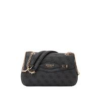 GUESS Borsa a spalla 'KATYA CONVERTIBLE XBODY FLAP' grigio scuro / nero Donna GUESS One Size