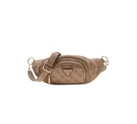 GUESS marsupio borsa a tracolla Latona Belt Bag Latte Logo marrone chiaro