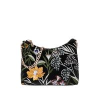 GUESS Borsa a spalla 'ZALINA TOP ZIP SHOULDER BAG' verde / nero / argento / bianco Donna GUESS One Size verde / nero / argento / bianco