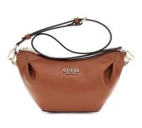 GUESS borsa a tracolla Amorette Top Zip Shoulder Bag Cognac marrone