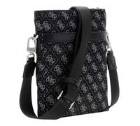GUESS borsa a tracolla Berlin Crossbody Flat Dark Black nero