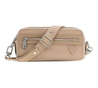 Guess Borsa a Tracolla Borsa da Polso Berlin Camera Bag Sand Marrone Chiaro