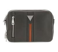 GUESS borsa a tracolla borsa da polso Torino Camera Bag Double Zip Anthracite Grey grigio scuro
