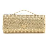 GUESS borsa a tracolla borsa da sera Tasmin Mini Top Handle Clutch Gold dorato