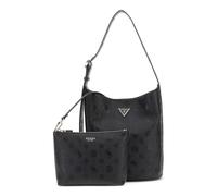 GUESS borsa a tracolla borsa per utensili Cresidia II Bucket Bag Black Logo nero