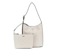 GUESS borsa a tracolla borsa per utensili Cresidia II Bucket Bag Bone Logo avorio