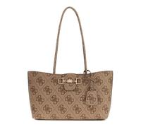 GUESS borsa a tracolla borsa shopper Janie Logo Girlfriend Carryall Latte Logo marrone