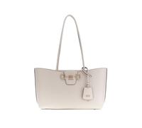 GUESS borsa a tracolla borsa shopper Janie Logo Girlfriend Carryall Stone avorio